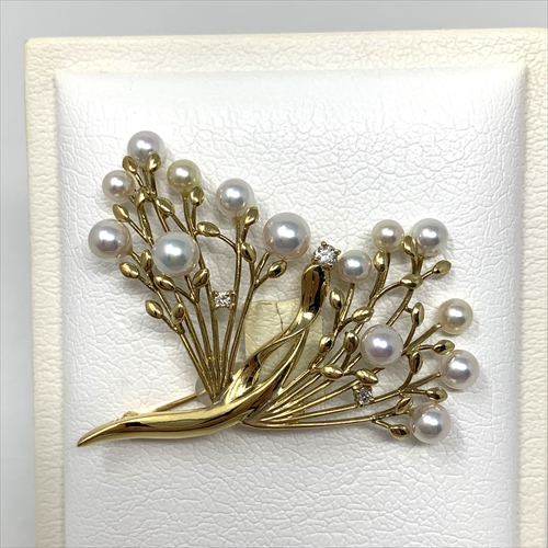 アコヤ真珠 ブローチ　B-67