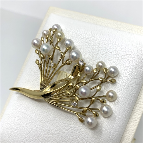 アコヤ真珠 ブローチ　B-67